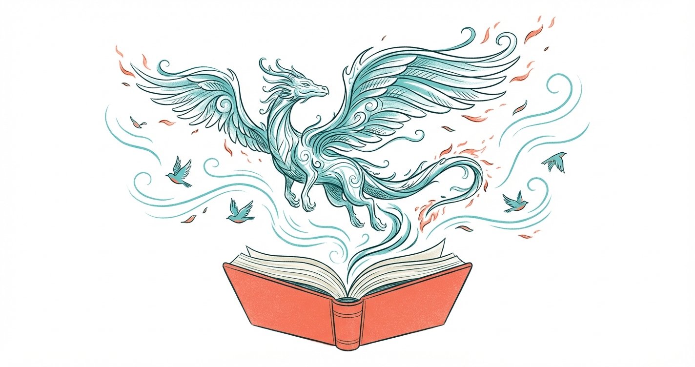 Fourth Wing / Empyrean series guide header illustration
